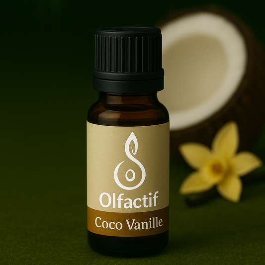 Huile Essentielle Coco Vanille pour Diffuseur Voiture — Parfum Coco Vanille