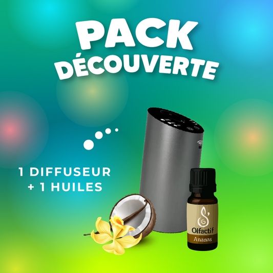 Pack Découverte Olfactif — Diffuseur Voiture + Huile Essentielle au Choix