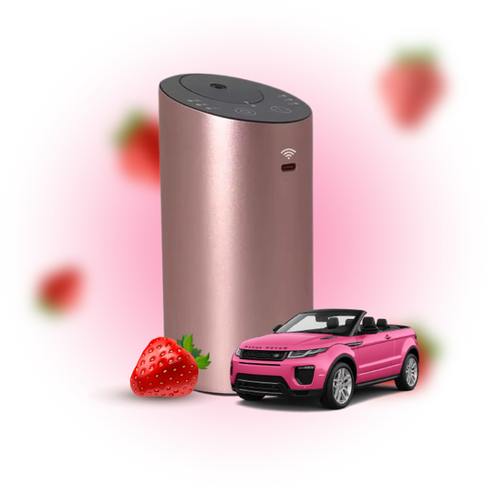 Diffuseur Huile Essentielle Voiture Rose — Olfactif